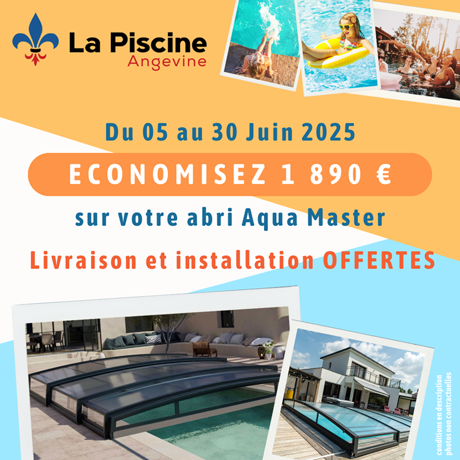 La Piscine Angevine PISCINE ANGERS 10 Remise Abri Cocktail Piscines LPA 1